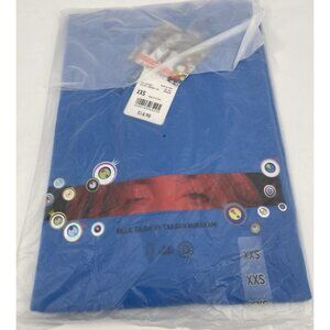 Uniqlo‎ Billie Eilish x Takashi Murakami Blue Black Red Eyes Shirt XXS